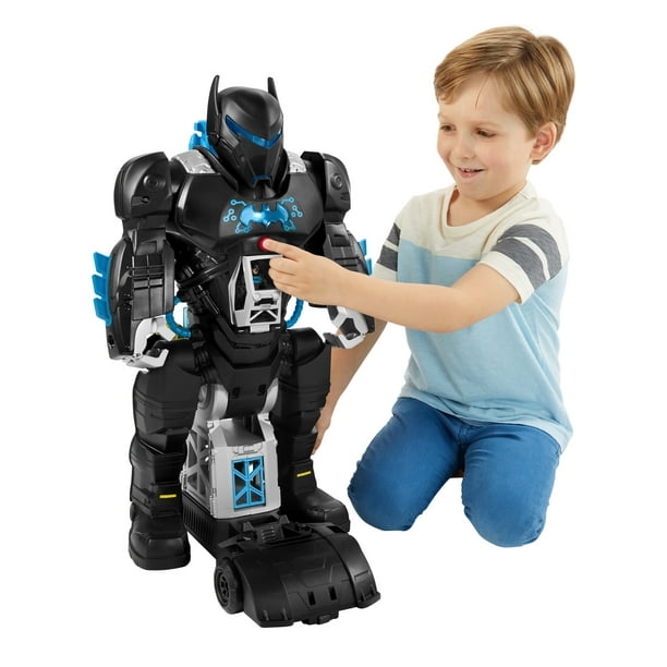 Imaginext Dc Super Amigos Robot Batbot De 65cm Luz Y Sonido 